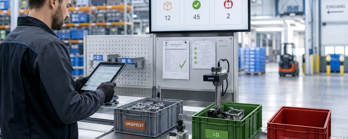 Wareneingangsprüfung Deichl GmbH
