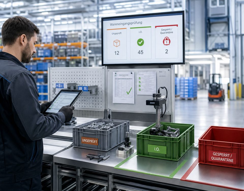 Wareneingangsprüfung Deichl GmbH